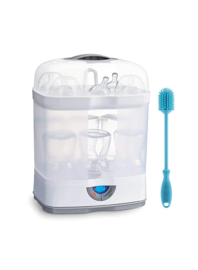 شيكو CHICCO STERILNATURAL 3IN1 & Silicon Bottle Brush - Image 1